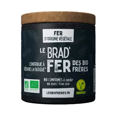 Les Bio Frères, os comprimidos Brad'Fer Bio Iron 90