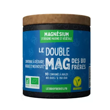 Les Bio Frères die Double Mag Bio Magnesium 90 Tabletten