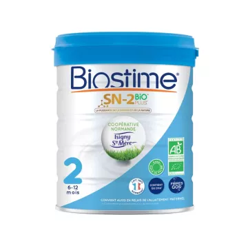 Biostime SN-2 Bio Plus Leche en polvo orgánica 2da edad