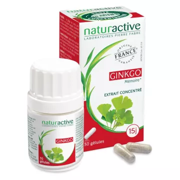 NATURACTIVE Ginkgo 30 ou 60 capsules