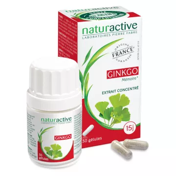 NATURACTIVE Ginkgo 30 or 60 capsules