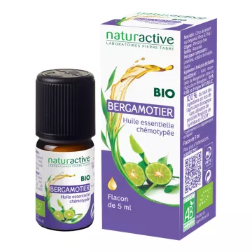 Naturactive Organic Chemotyped Essential Oil BERGAMOTIER 5ml