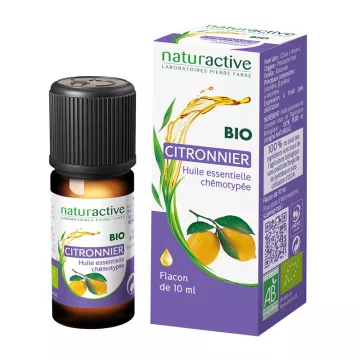 Óleo Essencial Orgânico de Limão Naturactive 10 ml