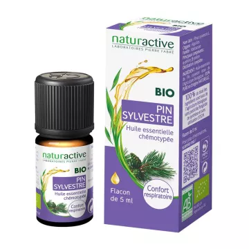 Naturactive Aceite Esencial Quimiotipado Orgánico PINO SYLVESTRE 5ml