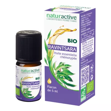 Naturactive Organic Chemotyped Oil Essential RAVINTSARA 5ml