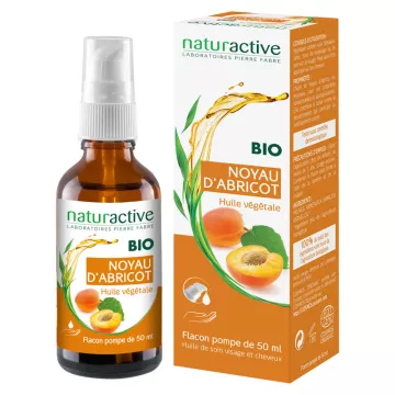 Naturaktives Bio-Pflanzenöl Aprikosenkerne 50ml