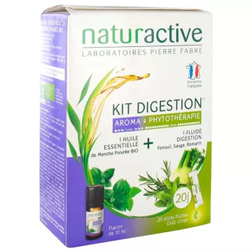 Naturactive Phyto Kit digestão 20 Sticks + óleos essenciais