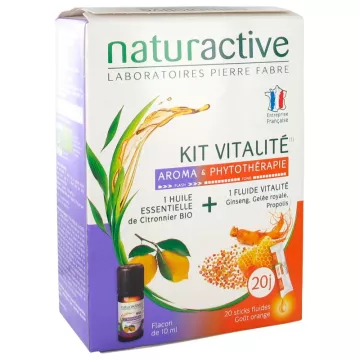Naturactive Phyto Vitality Kit 20 Sticks + óleos essenciais