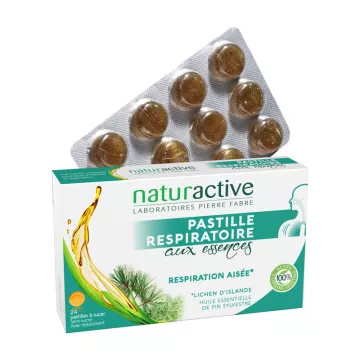 Pastille respiratoire 24 pastilles Naturactive