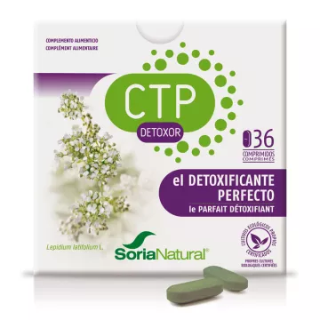 Soria Natural CTP 36 comprimidos desintoxicantes