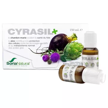 Soria Natural Cyrasil draineur hépatique 14 fioles