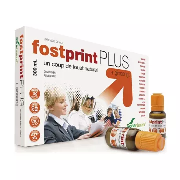 Soria Natural Fost print plus tonique, sport 10 fioles