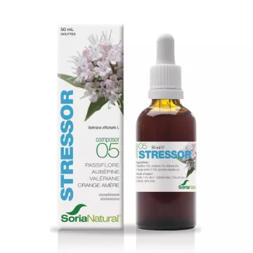 Soria Natural Stressor C-5 50ml sleep stress