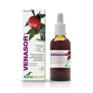 Soria Natural Venasor C-40 circulatie 50ml