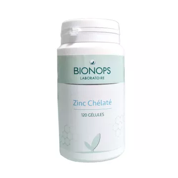 Bionops Zincnat Zinc Chelaté 120 Kapseln