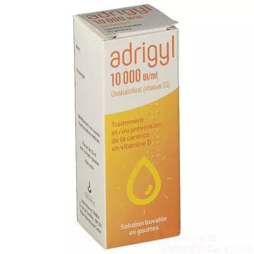 Adrigyl vitamina D3 solução oral 10ml