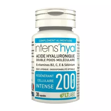 IntensHyal Hyaluronic Acid 200mg Selenium Capsules