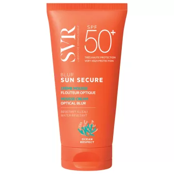 SVR Sun Secure Blur spf50 Crema Schiuma Sfocatura Ottica