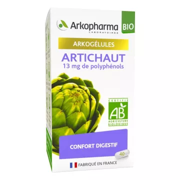 Arkogélules Artichaut Confort Digestif Bio 40 gélules
