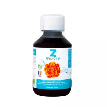 Z-ParasitV vermífugo orgânico natural em solução oral