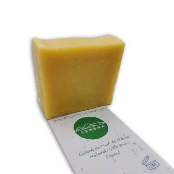 Cemena Savon au Lait de Chèvre pour toute la famille 100G