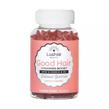 Lashilé Beauty Good Hair Vitamins Boost 60 Gums