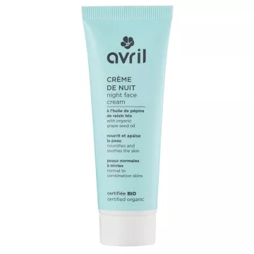 Avril Organic Night Cream Normal e Combinação para Pele