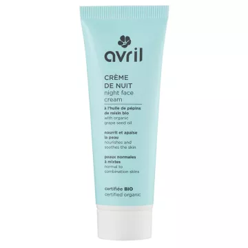 Avril Organic Night Cream Normal e Combinação para Pele