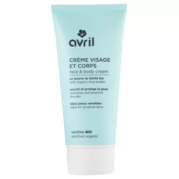 Avril Organic Face and Body Cream 200ml