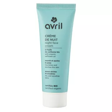 Avril Organic Night Cream Pele Seca e Sensível