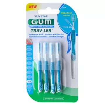 Cepillo interdental Sunstar Gum Trav-Ler 1.6 mm