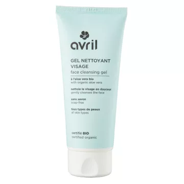 Avril Gel Nettoyant Doux Visage Bio 100ml