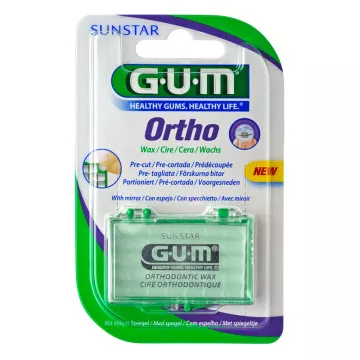 Предварительно вырезанный ортодонтический воск Sunstar Gum Ortho