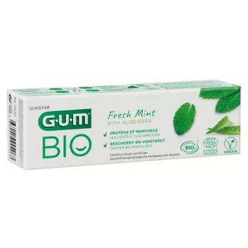 Gel de pasta de dientes orgánica Sunstar Gum 75ml