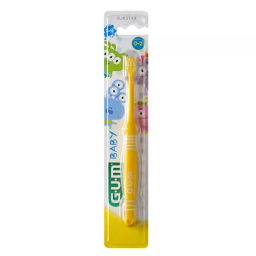 Детская зубная щетка Sunstar Gum для детей от 0 до 2 лет