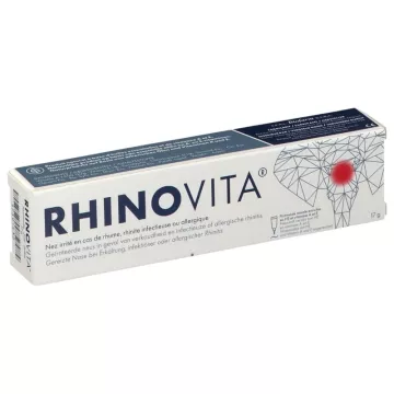 Rhinovita Zalf voor droge en geïrriteerde neus 17 g