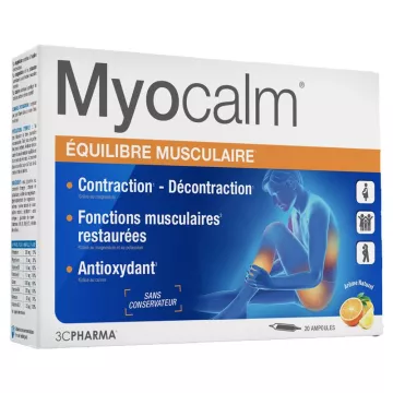 3C Pharma Myocalm équilibre 20 ampoules