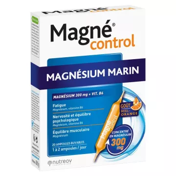 Nutreov Magné Control Marine Магний 20 флаконов