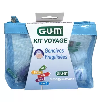 Kit da viaggio per la protezione delle gengive