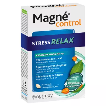 Magné Control Stress / Relax 30 comprimés Nutréov