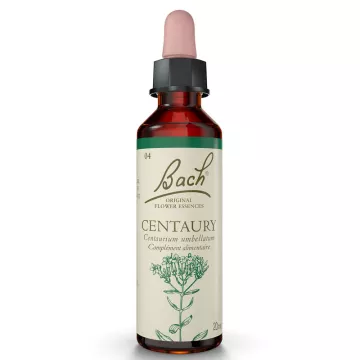 Flores de Bach original 20ml CENTAURA centaura