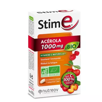 Stim E Acérola 1000 Bio 28 comprimés Nutréov