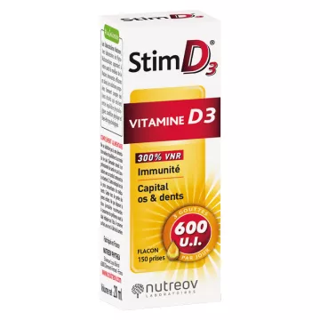 Nutréov Stim D3 Vitamine D3 liquide Flacon 20ml