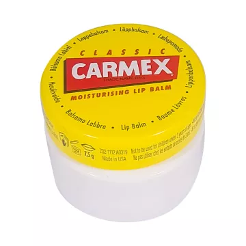 Carmex Voedende en herstellende lippenbalsem in potje van 7,5 g