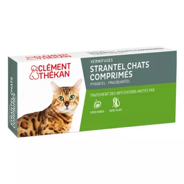 STRANTEL CHAT CHAT CLEMENT Thékan Wormer Tablets