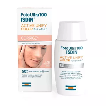 ISDIN FotoUltra 100 Fluido Unify Color Fusion Ativo SPF50 + 50 ml