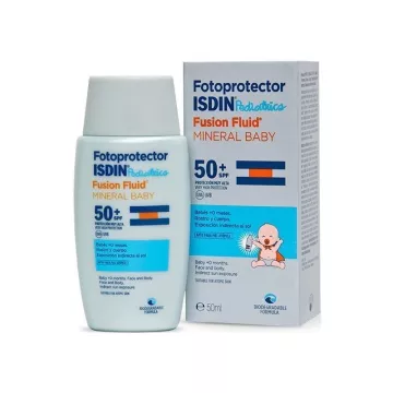 ISDIN Fotoprotector Pediatrics Fusion Fluid Minéral Baby SPF50 50 ml