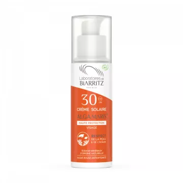 Alga Maris Face Sunscreen Spf 30 Bio Biarritz 50ml