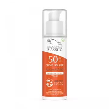 Alga Maris Face Sunscreen Spf 50 Bio Biarritz 50ml - Солнцезащитный крем для лица