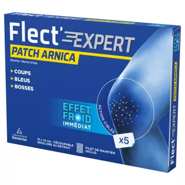 Flect'Expert Patch Arnica Efecto frío inmediato x5
